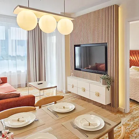 Апартаменты Holidayhomepl Bel Mare F402 Z Osobna Sypialnia I Balkonem